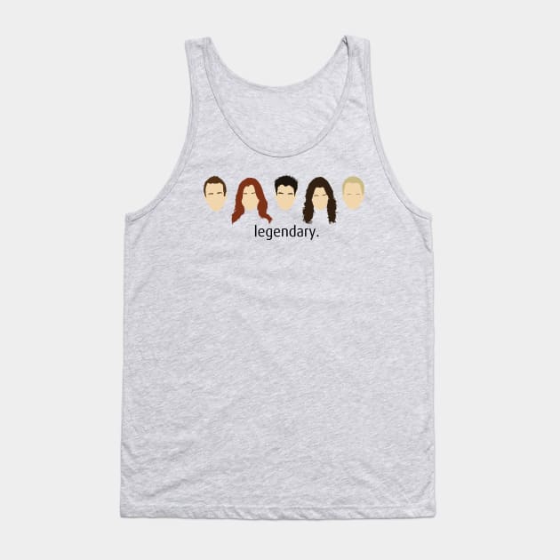 Legendary | Simple HIMYM Tank Top by kingsrock